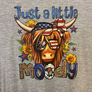 Just a little moody short sleeve tee